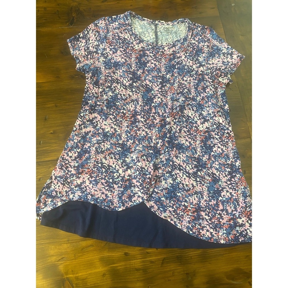 Motherhood‎ maternity medium floral nursing top SKU E121